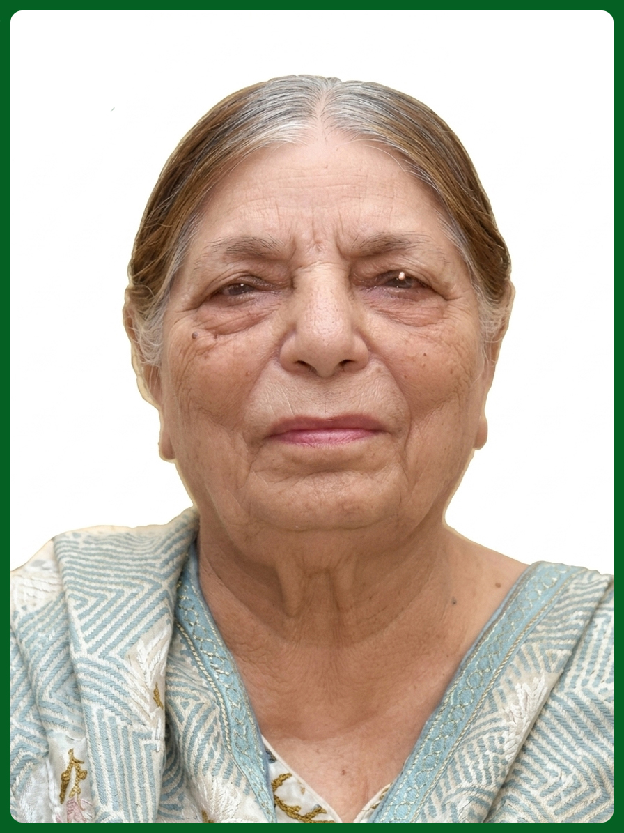 Mrs. Mussarat Jahan Begum — President of TWCFT