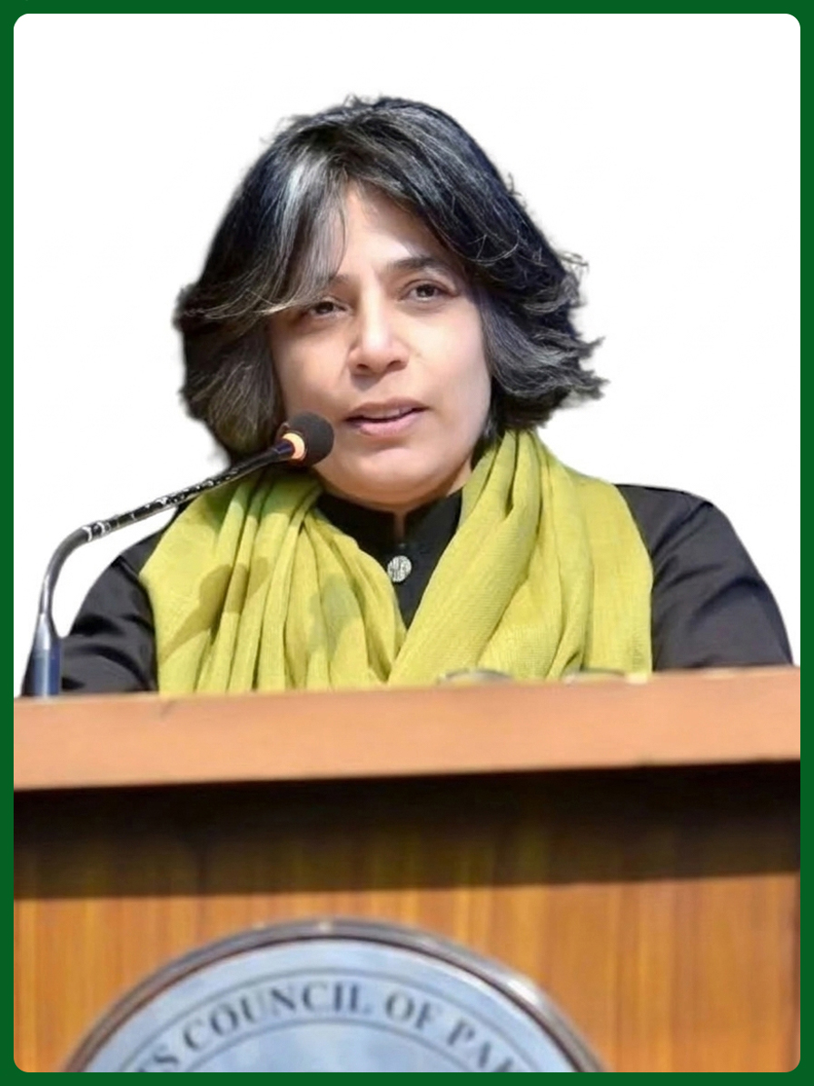 Dr. Nighat Yasmeen Khan — General Secretary of TWCFT